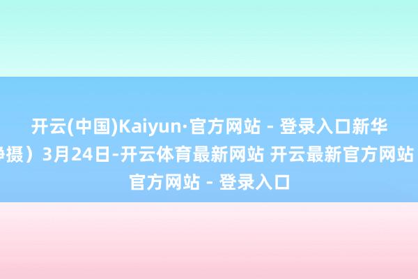 开云(中国)Kaiyun·官方网站 - 登录入口新华社发(邹峥摄)3月24日-开云体育最新网站 开云最新官方网站 - 登录入口
